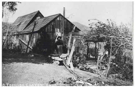  In 1886 Manuela and her husband Francisco Trujillo became the second family to homestead in Topanga Canyon.