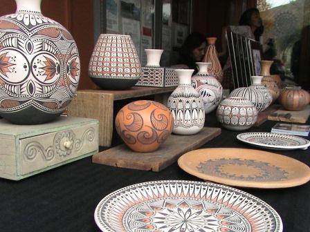 Coiling Pottery from previous Winter Solstice Art Show and Sale