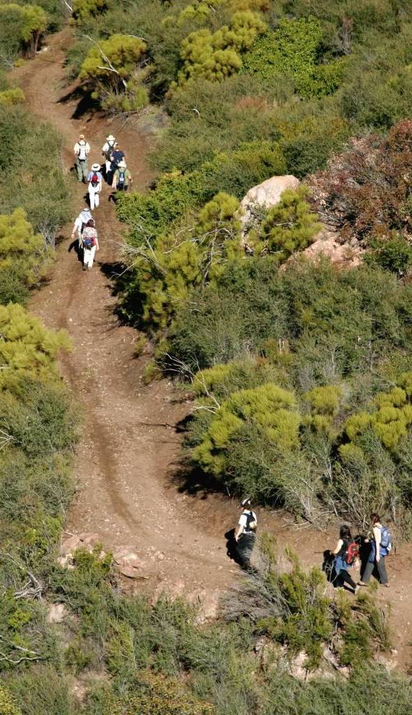 Many trails are deep into the backcountry and following trail safety protocols is a great way to have a safe trip.