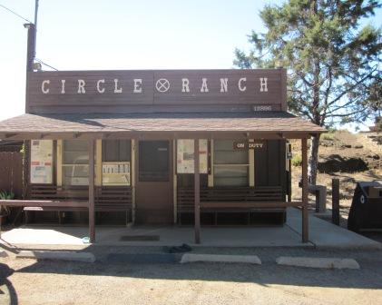The Circle X Ranch contact station at Circle X Ranch is a great place to ask about hiking and spending time in the backcountry.