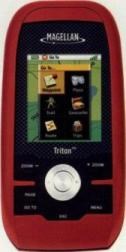 This is just one example of the type of GPS unit used for exploring the park. It's a Magellan Triton 200.