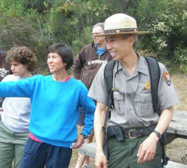 Ranger Ken leads a program at Rocky Oaks.