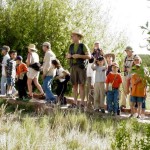 Visitors enjoying the area