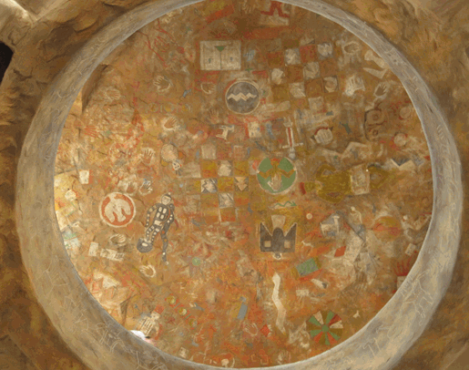 Ceiling of Desert View Watchtower