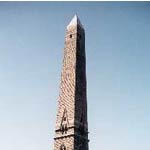 Saratoga Monument, a 155-foot obelisk commemorating the American victory after the Battles of Saratoga.