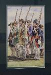 Image of several American Revolution reenactors