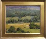 Impressionistic view of Hudson River Valley