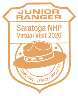 Virtual Junior Ranger stamp for Saratoga NHP