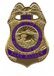 Law enforcement ranger badge