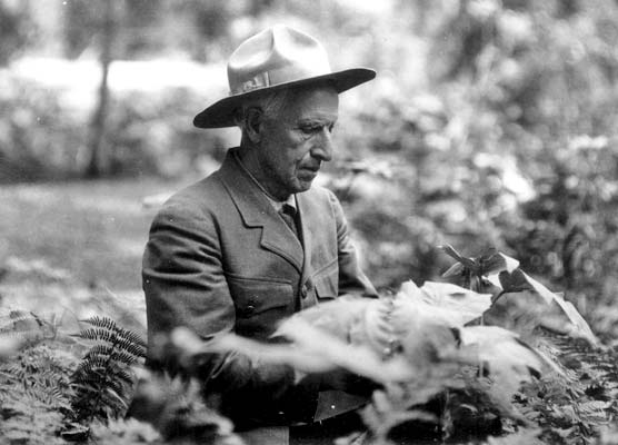 Walter Fry, the parks' first naturalist