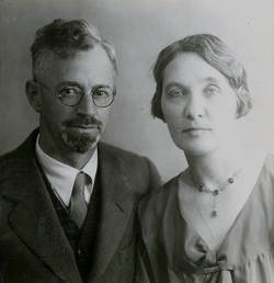 Susan Thew and husband Harold E. Parks