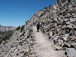 Hiking to Dusy Basin from the east side