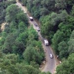 Road construction on Generals Highway