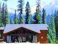 The new Wuksachi Lodge sits among towering pines and firs with a backdrop of the snow-crested High Sierra.