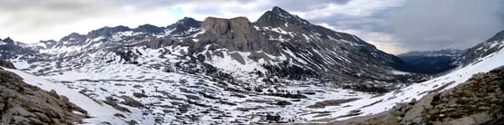 Nine Lake Basin from Kaweah Gap