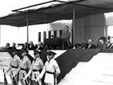 Roosevelt gave a stirring speech at the dedication of the park on July 3, 1936.