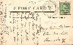 Rustic Cabin Post Card side