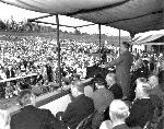 FDR speaking at park dedication July 1936
