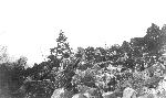 Slope West Side of Black Rock 1 Before Trail Const