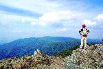 Taking in the Vew from Hawksbill Mountain