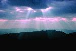 Sun Through Clouds...