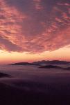 Sunrise Over an Ocean of Fog