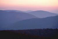 View to the northeast from Moormans River Overlook; a designated wilderness overlook. NPS Photo By John Mitchell.