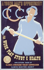 Civilian Conservation Corps recruitment poster