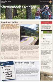 Shenandoah Overlook - official park visitor guide