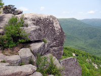 Huge boulders at Old Rag.