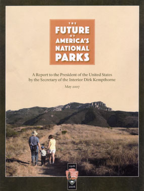 The Future of America's National Parks Report Cover The Future of America's National Parks Report Cover