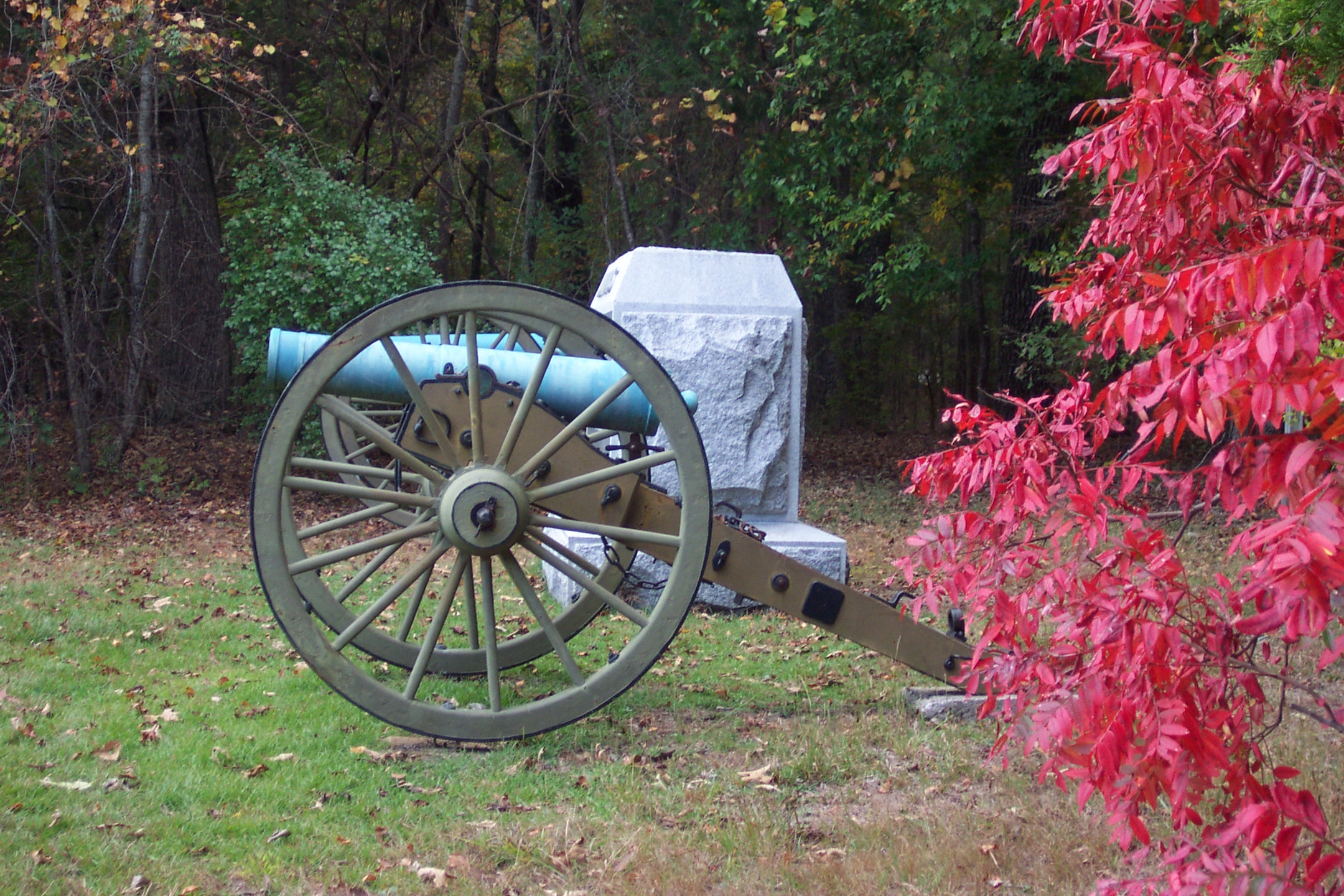 Cannon in Fall