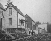 Historical photograph of the Cottage Community