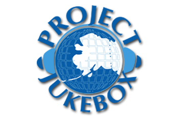 Logo for Project Jukebox, the digital branch of the Oral History Program at the University of Alaska Fairbanks.