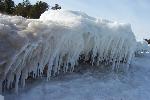 Lake Michigan Ice Cave