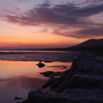 winter sunset