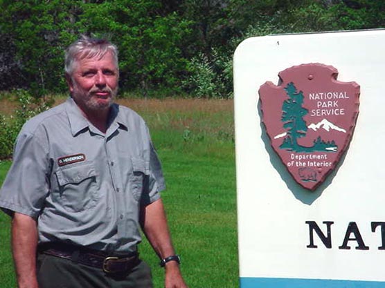 Mr. George Henderson, recipient of the 2007 National Park Service Director's Award in Natural Resource Stewardship through Maintenance.