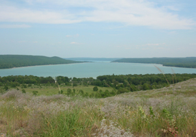 Glen Lake from Cottonwood Trail