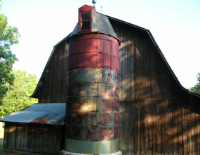 Silo at the Olsen Farm Silo at the Olsen Farm