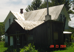 Woodshed at Treat Farm Woodshed at Treat Farm