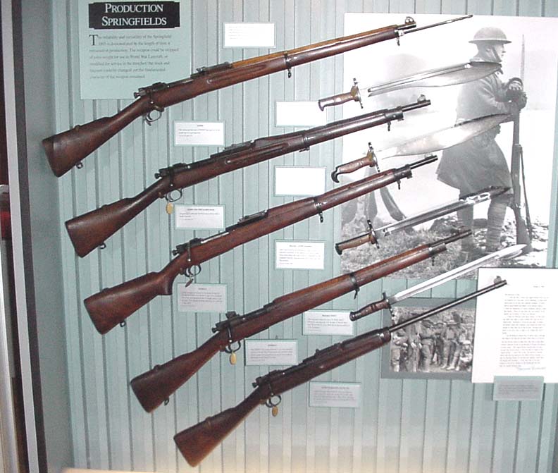 Production M1903 rifles & bayonets