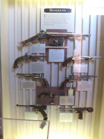 pistols from wheelocks [16thC] to semi-automatic magazine pistols [20thC]