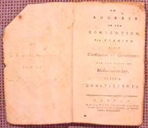 Massachusetts constitution, 1780 Massachusetts constitution, 1780