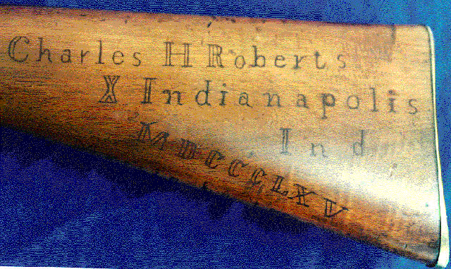 Many personally-marked Civil War muskets are displayed in the Museum Many personally-marked Civil War muskets are displayed in the Museum