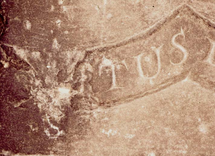 A cratered Masonic motto