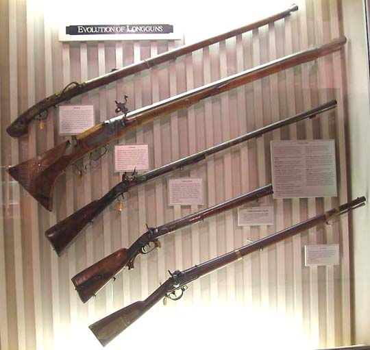 matchlock to percussion long guns