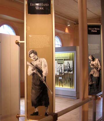 View inside the Museum