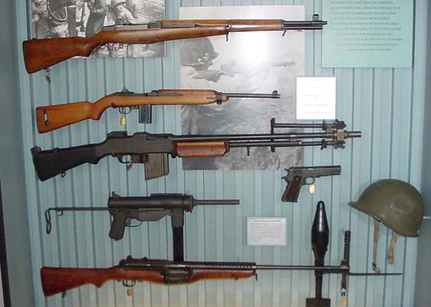 US WWII military firearms