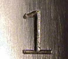 serial number 1 stamp on T1 rifle receiver