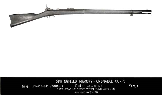 M1875 Springfiedl Lee rifle